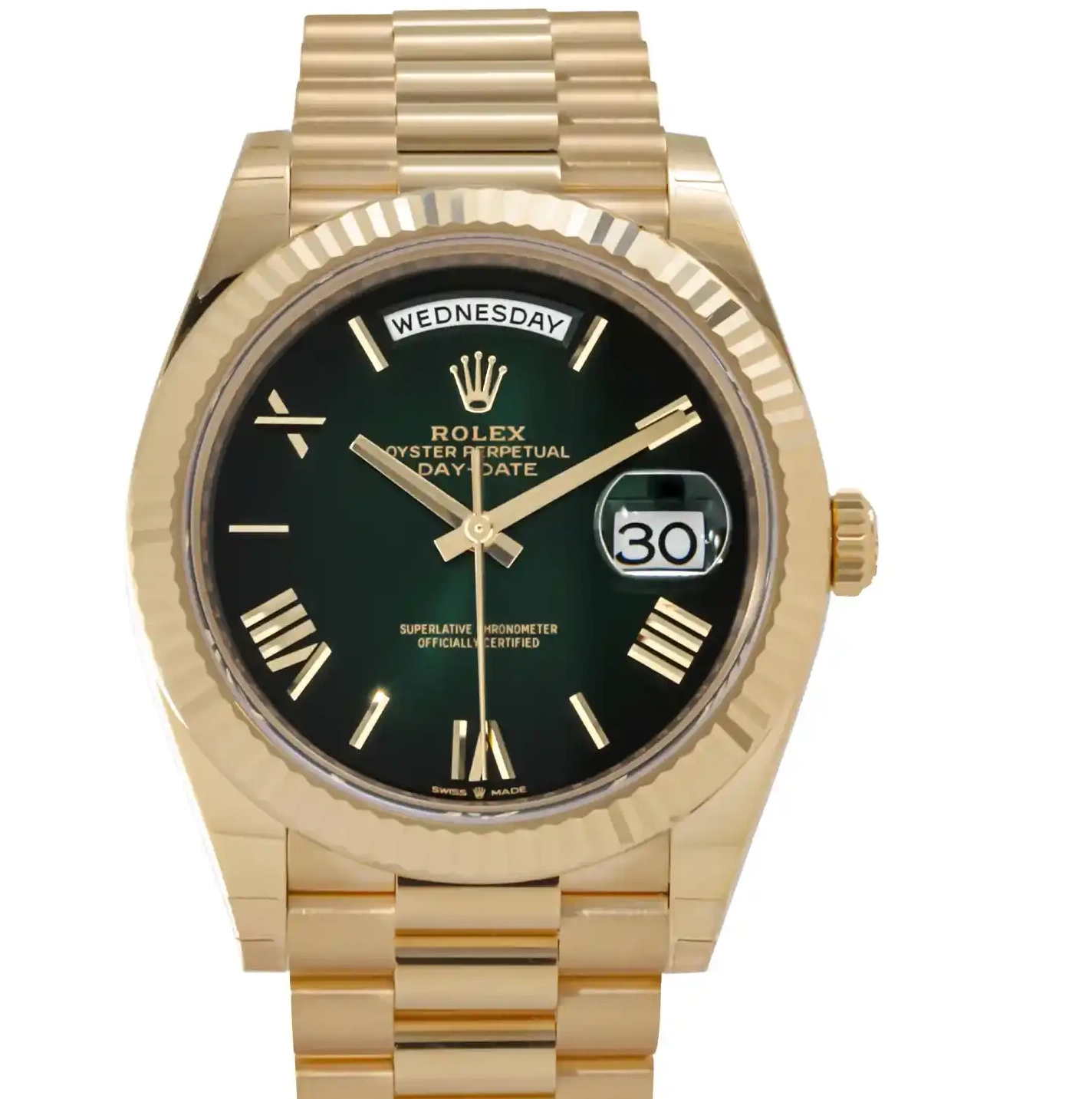 PrestigiousJewellers Yellow 228238 Gold Day-Date Rolex 0617